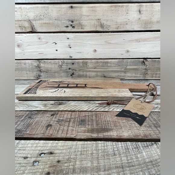 Casa Decor San Francisco California Bridge Branded Wooden Hanging Cutting Board - Picture 7 of 8